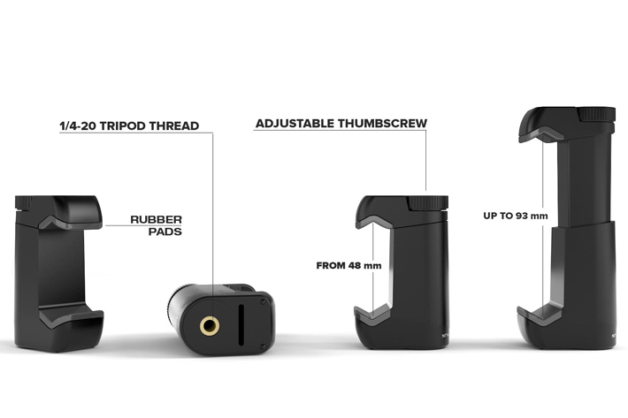 Shoulderpod, rigs and grips for smartphones