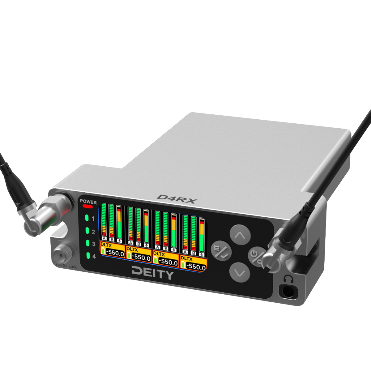 Deity D4RX four-channel receiver front view