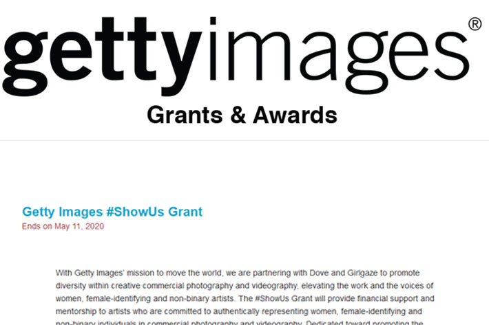 Getty Images launches $10,000 grant to support commercial film and photography