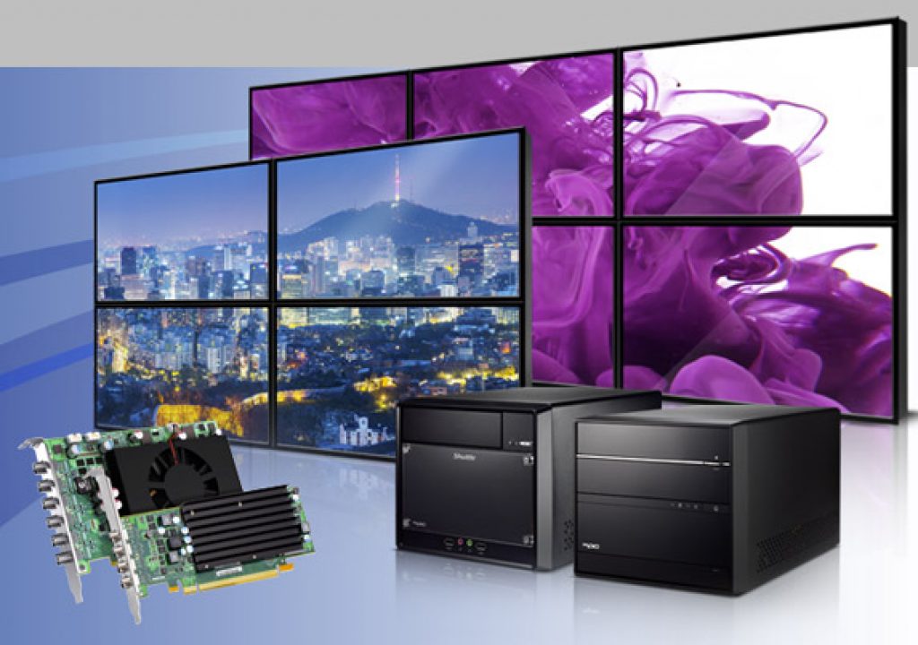 Shuttle and Matrox Show Video Walls at InfoComm 1