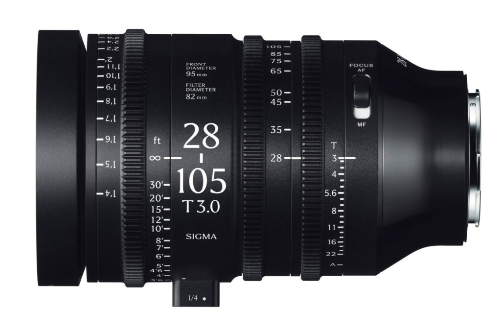 Sigma expands AF Cine Line with AF Cine 28-105mm T3 FF