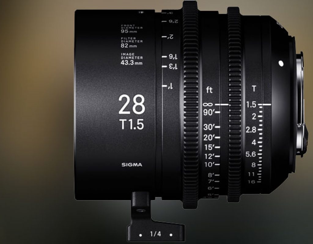 Sigma 28mm T1.5 Full-Frame Cine Lens arrives in March