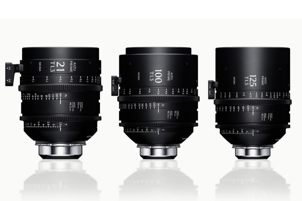 Sigma expands Aizu Prime with three new lenses