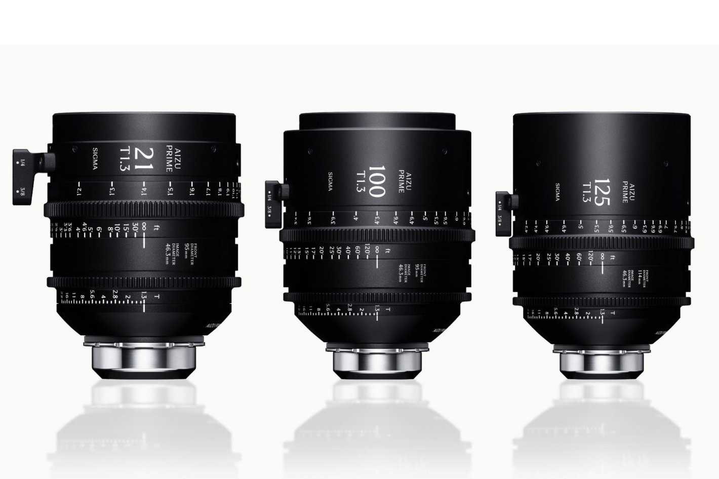 Sigma expands Aizu Prime with three new lenses