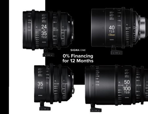 Get your Cine lenses during Sigma’s Black Friday