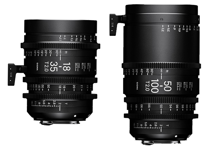 Sigma Cine lenses available December