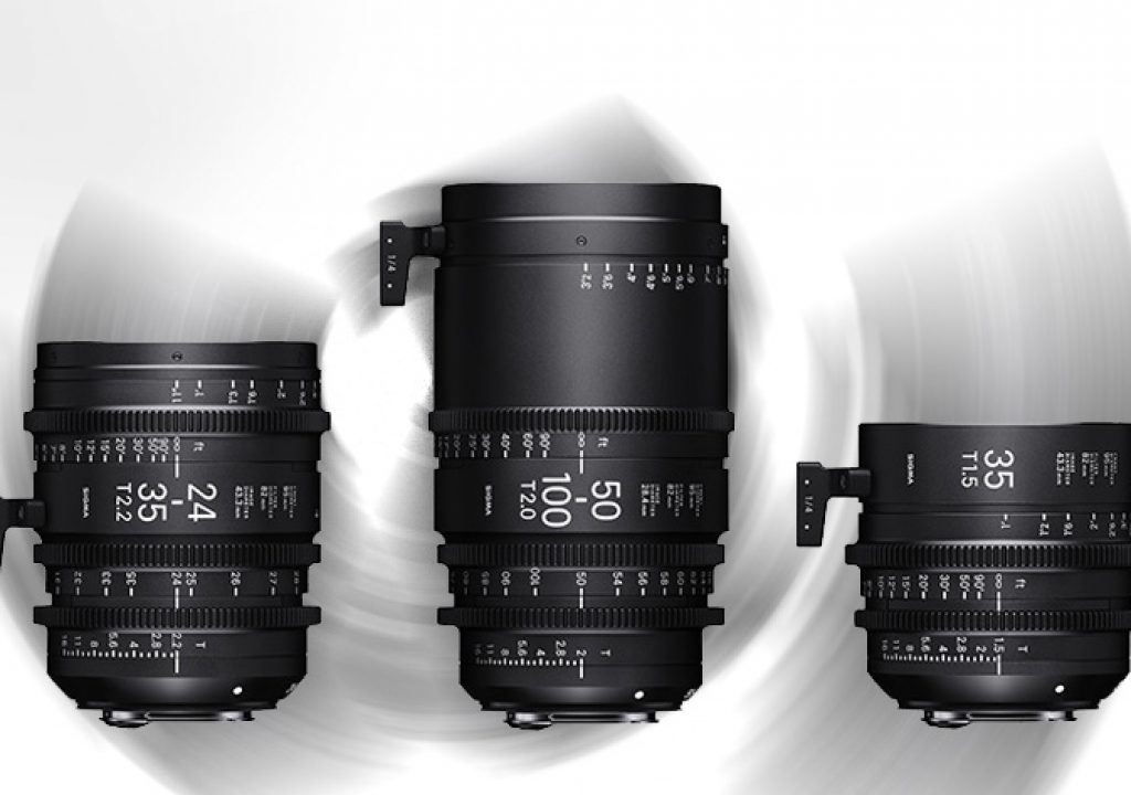 Sigma Cine lenses on show in Los Angeles