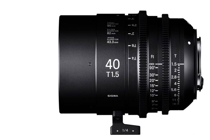 Sigma lenses for Christmas: Cine 40mm T1.5 and 70-200mm F2.8 Sports