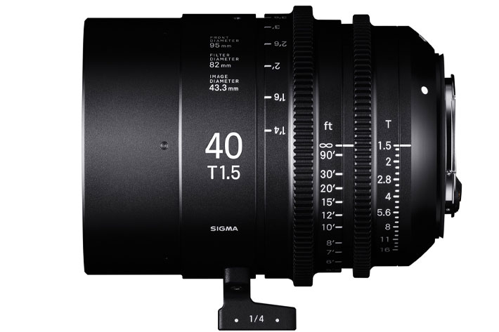 Sigma 28, 40 and 105mm T1.5: three new Cine lenses at IBC 2018