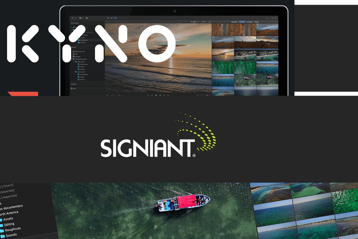 Signiant acquires Kyno developer Lesspain Software