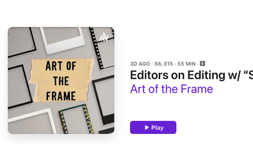 Art of the Frame Podcast: Editors on Editing with “Sinners” Editor Michael P. Shawver 1