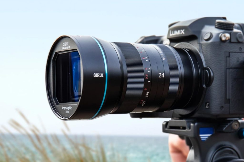 Sirui 24mm f/2.8 1.33x anamorphic lens for 5 different mounts 1