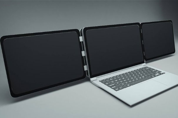 The world's first triple screen for your laptop 1