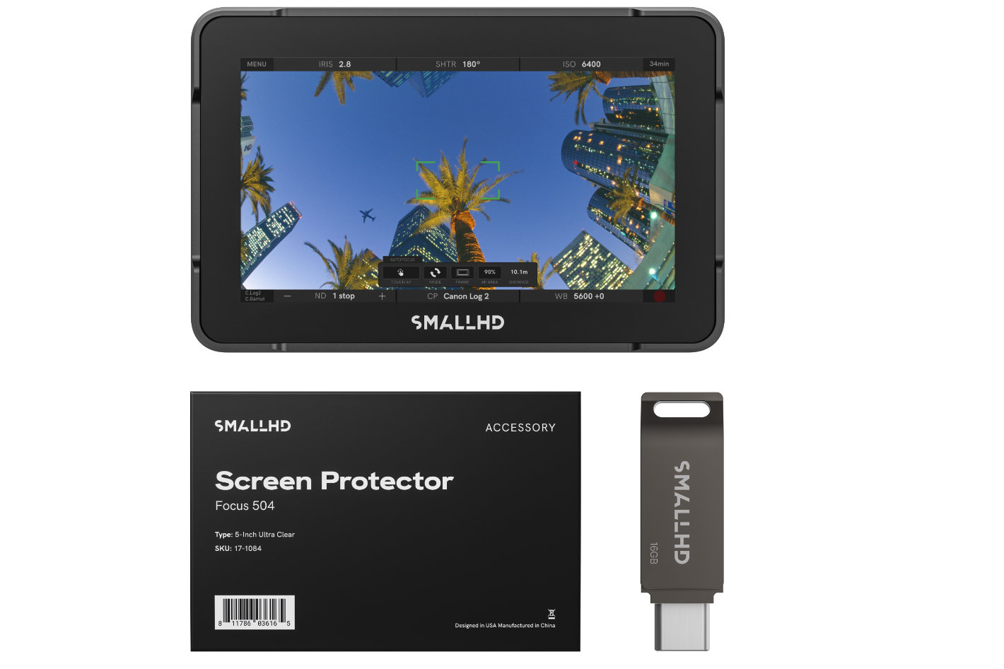 SmallHD Focus 504: thinnest SmallHD’s monitor has built-in PageOS