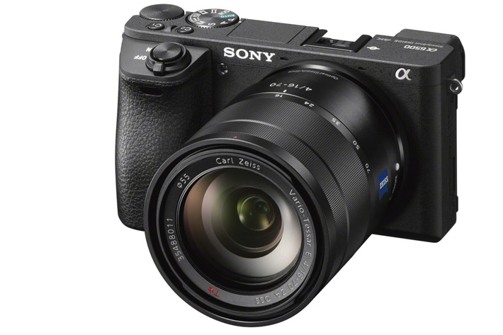 Sony α6500: 5-axis optical stabilizer 4K internal and touch screen
