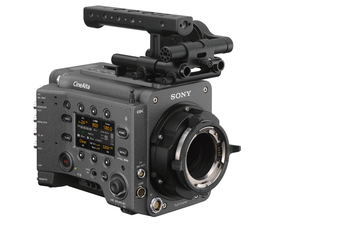 Sony shows firmware updates to Cinema Line at Cine Gear Expo