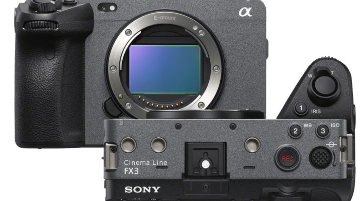 Sony FX3: update adds log modes, LUT import and timecode sync