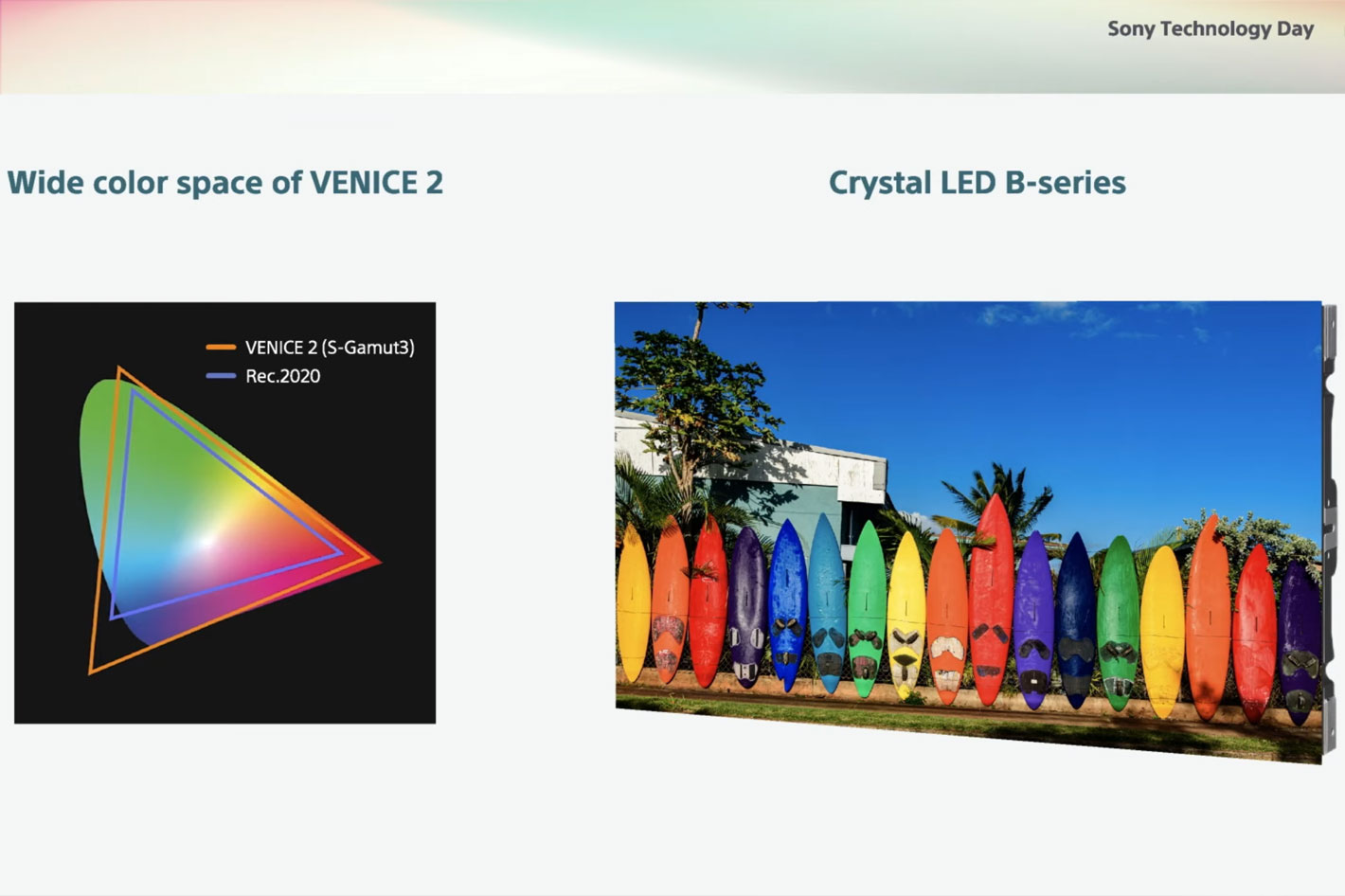 Sony Crystal LED and VENICE 2: a "nice pair" for Virtual Production