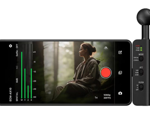 Sony announced two new microphones: ECM-W5 and ECM-AX10