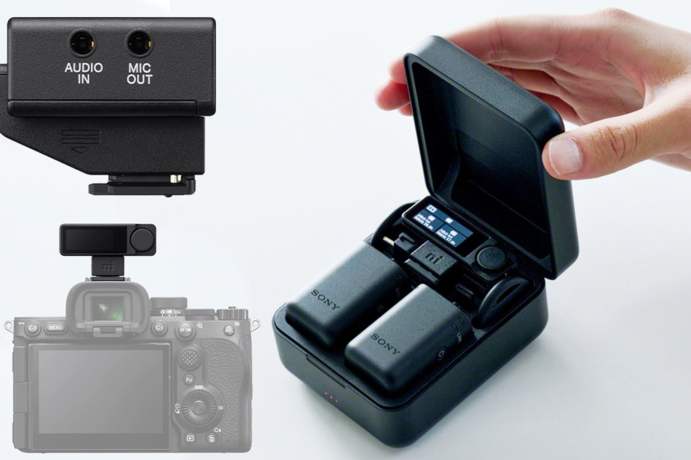 Sony announced two new microphones: ECM-W5 and ECM-AX10