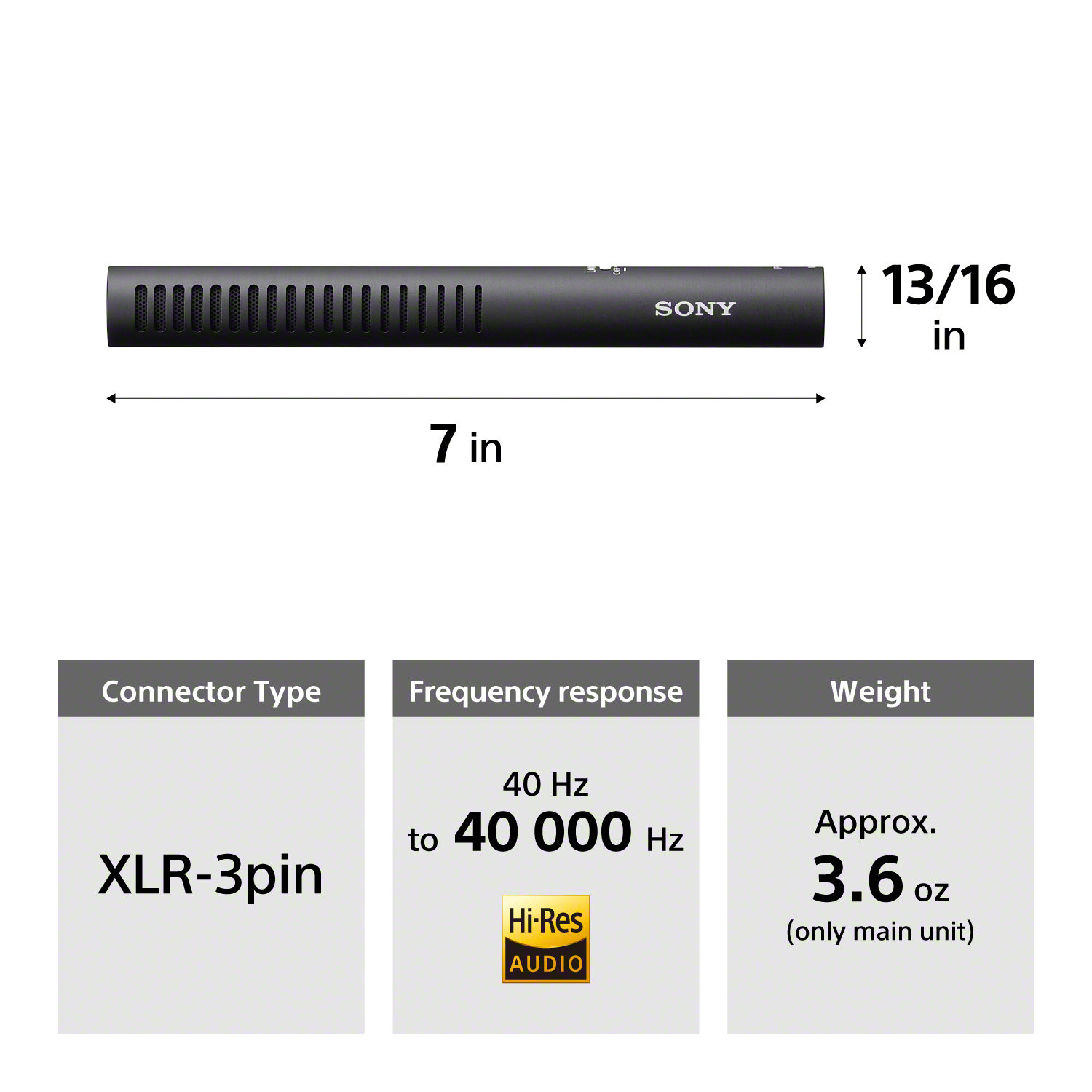 Sony ECM-778: a new high-resolution shotgun microphone