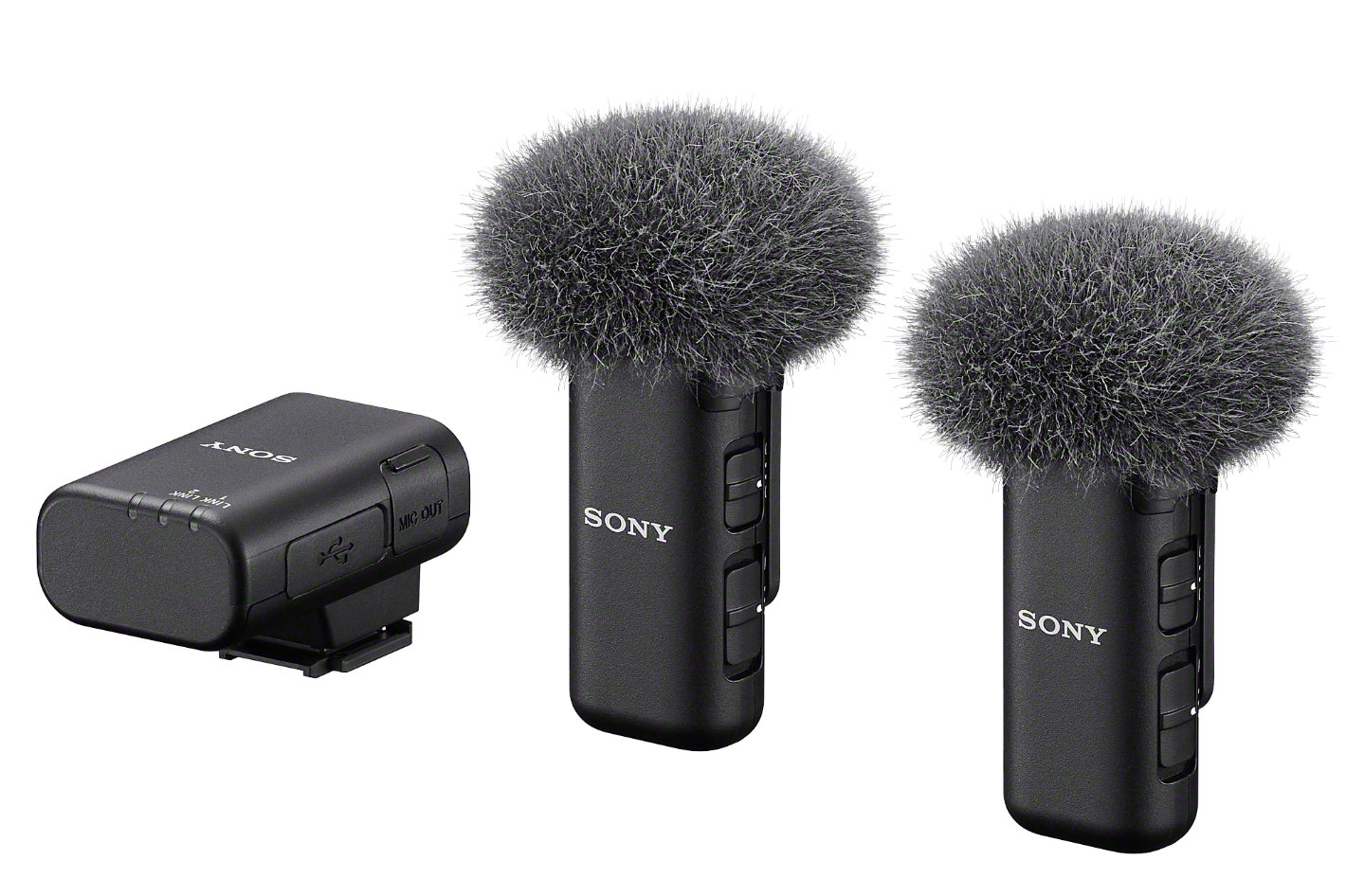 Sony unveils three wireless microphones