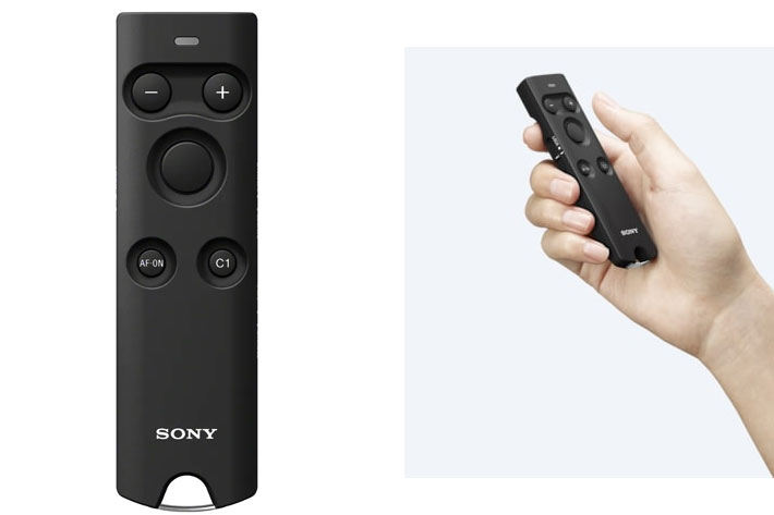 Sony RMT-P1BT: a remote commander for movie shooting