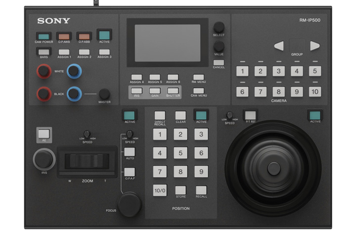 New controller for Sony’s PTZ cameras