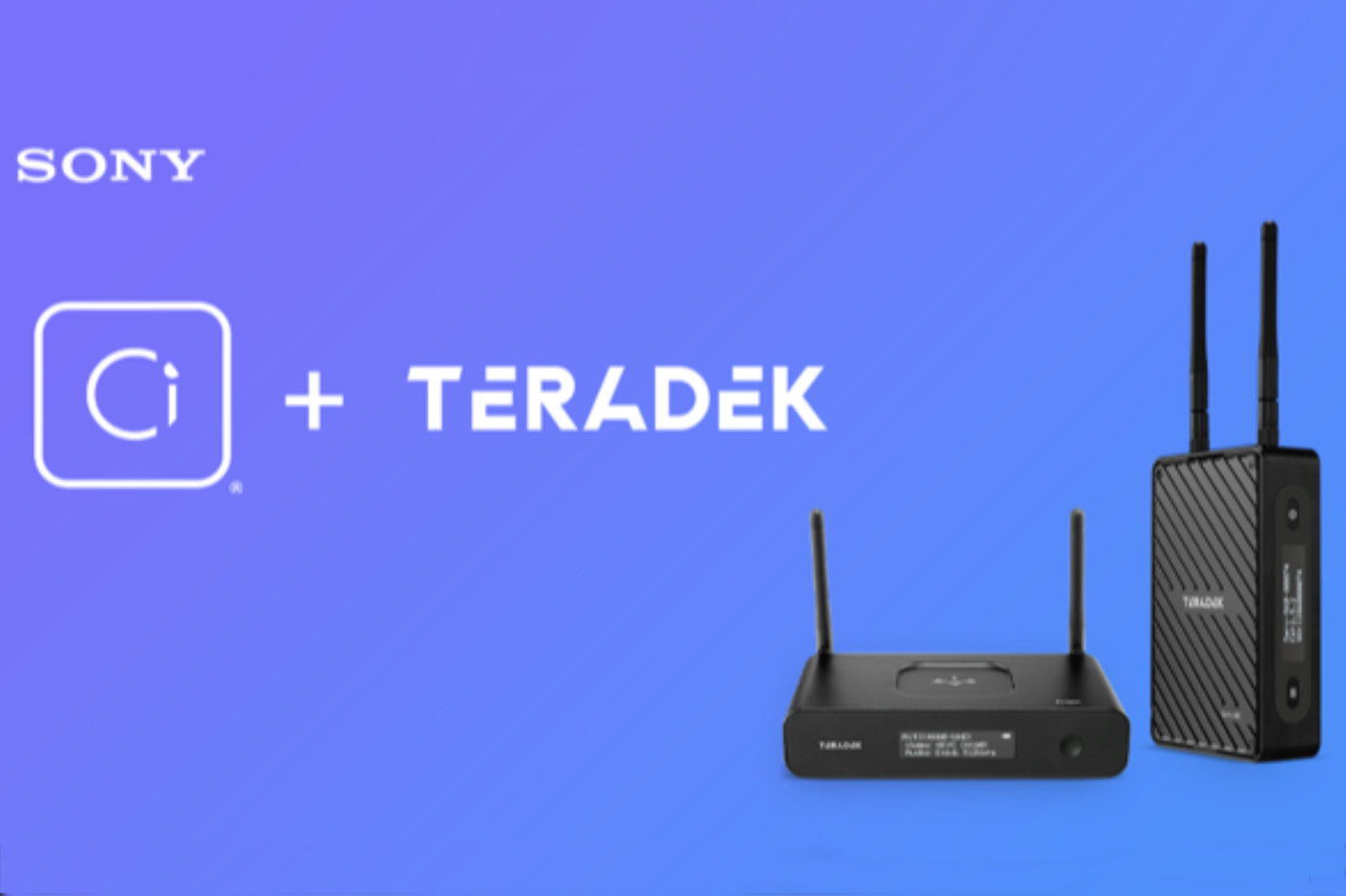 Sony’s Ci Media Cloud natively integrates Teradek solutions