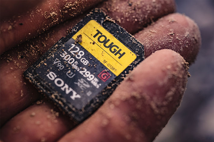 Sony TOUGH, the world’s toughest and fastest SD card