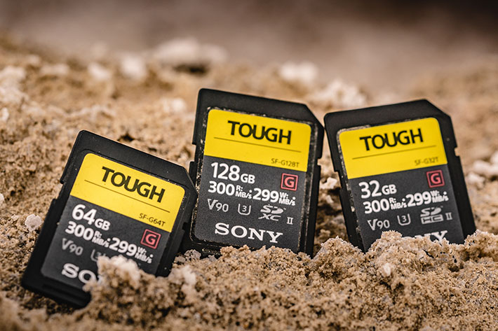 Sony TOUGH, the world’s toughest and fastest SD card