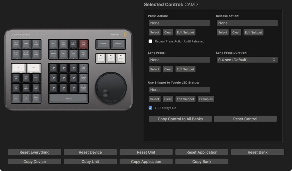 Enable control surfaces with CommandPost  39