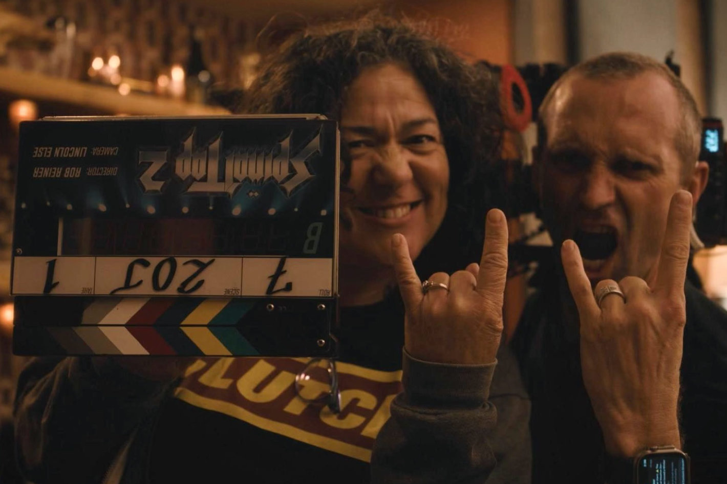 Spinal Tap II: concert finale shot with Blackmagic cameras