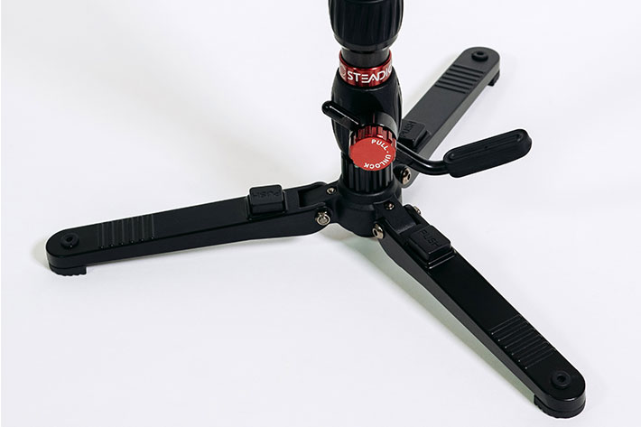 Steadicam AIR Spreader: new support for the world’s fastest monopod