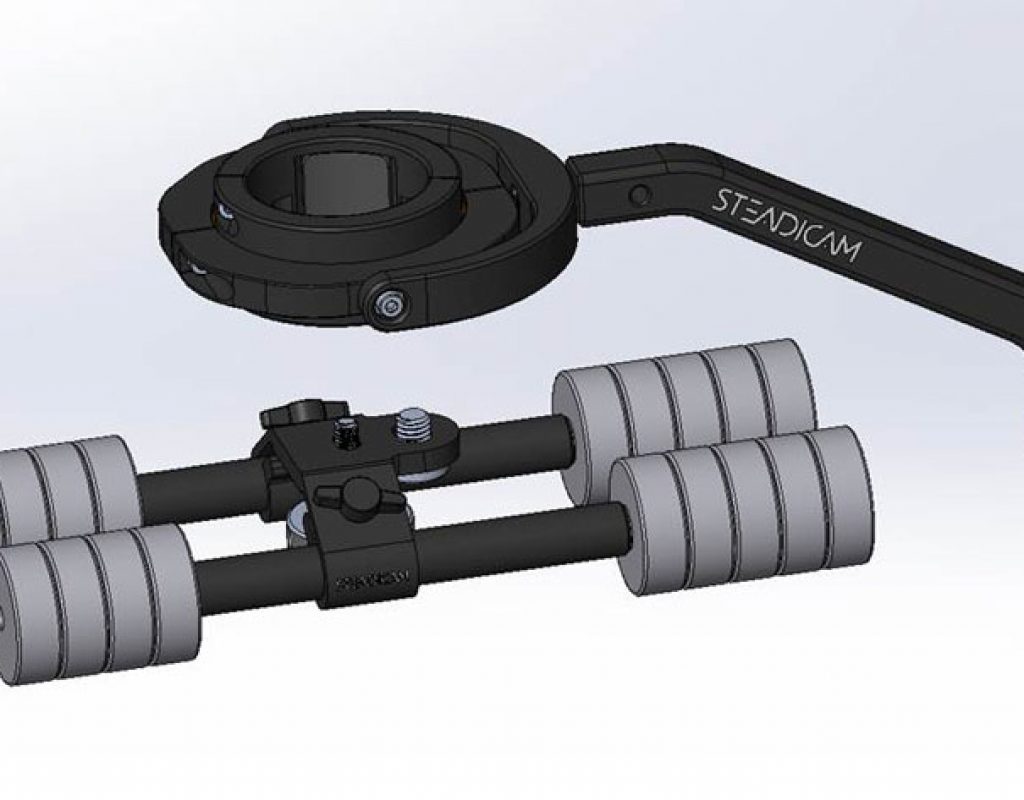 Steadimate-S, a new stabilizer from Steadicam to work with DJI Ronin-S