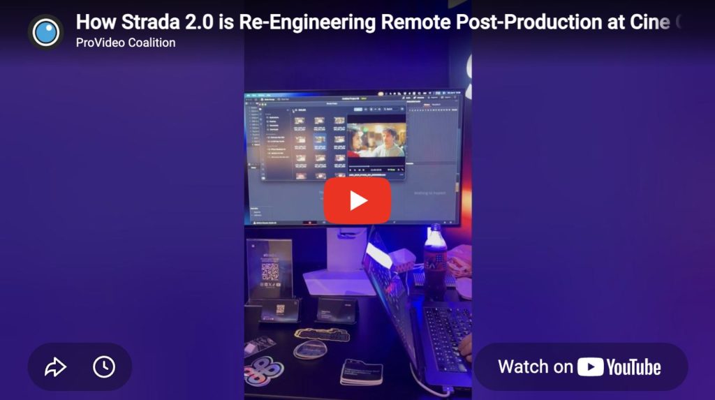 Strada at Cine Gear 2026 – Strada 2.0 redefines remote post-production workflows 1