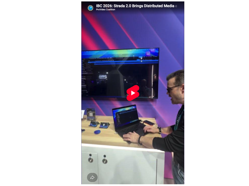 PVC at IBC 2026: Strada 2.0 Brings Distributed Media and Connects AI Workflows Across the World 8