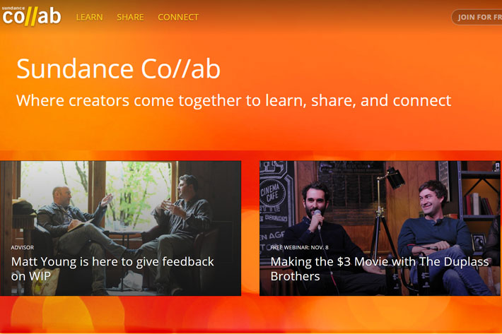 Sundance Co//ab: a new platform for film and media makers