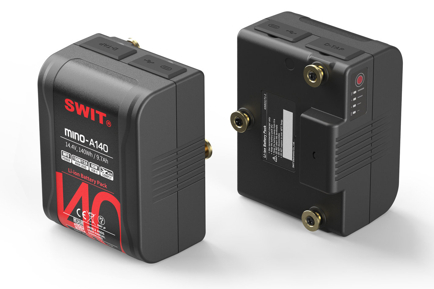 SWIT introduces the MINO-A Series of compact Gold Mount batteries