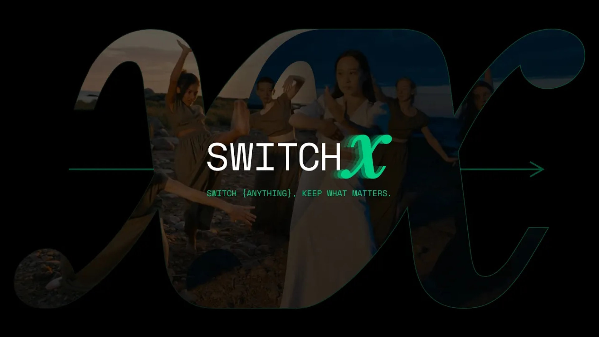 SwitchX: change background and lighting in a single click