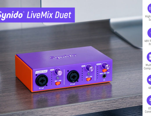 Synido Livemix Solo/Duet: affordable solution for podcast recording
