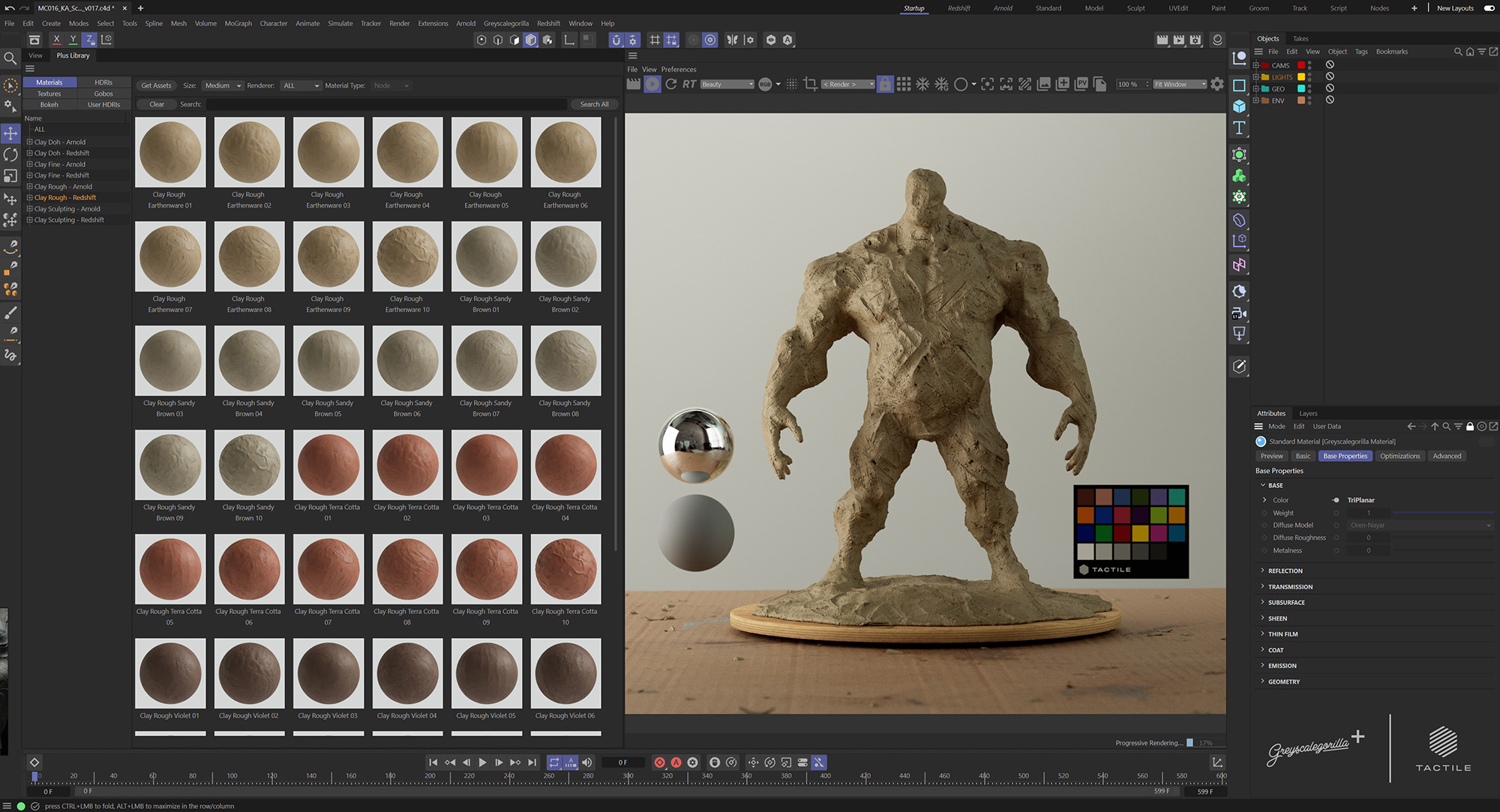 Greyscalegorilla Tactile: crafted materials for 3D designers