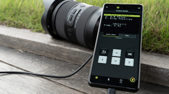 TAMRON Lens Utility Mobile: smartphone app to make video easier
