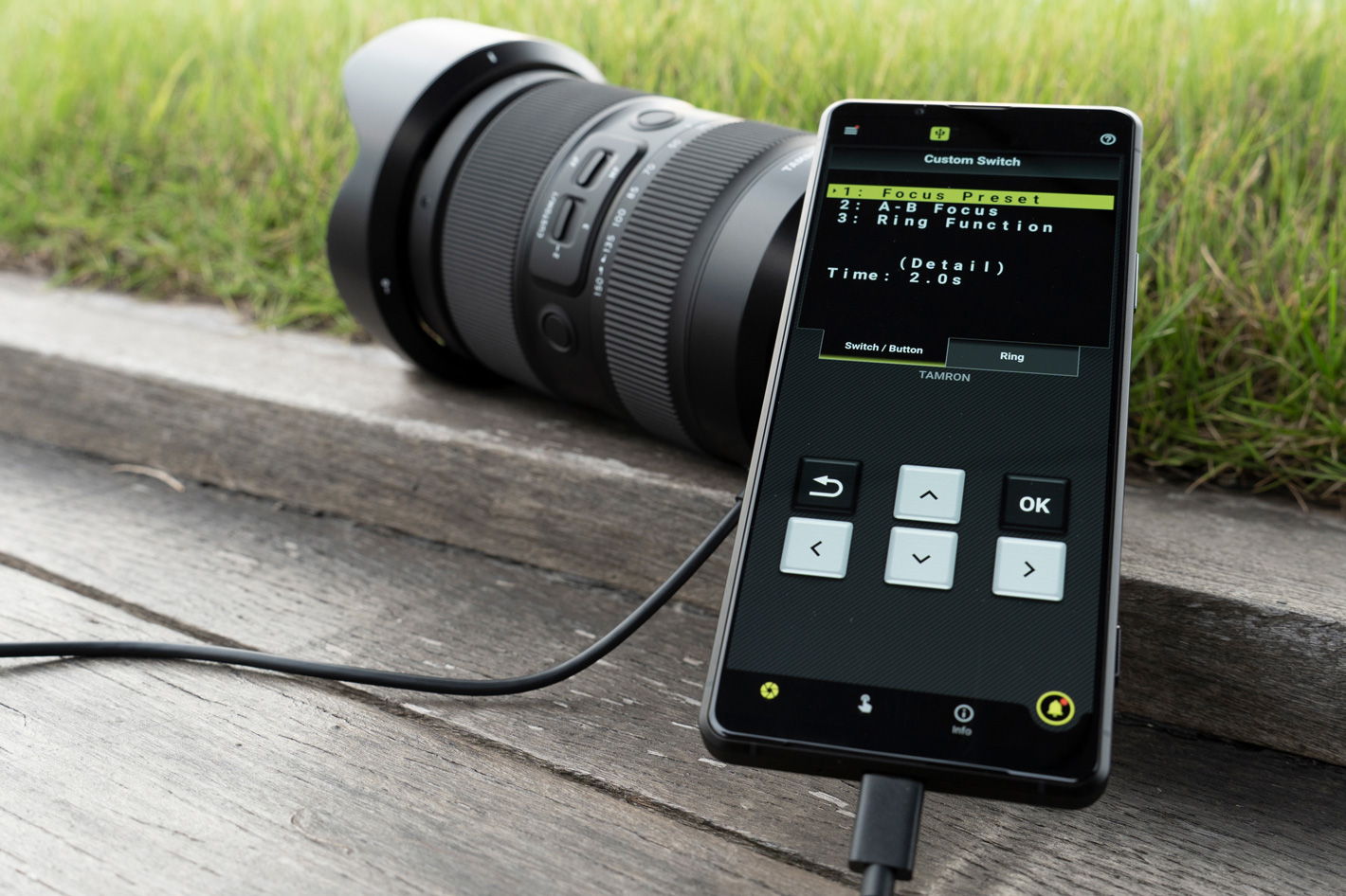 TAMRON Lens Utility Mobile: smartphone app to make video easier