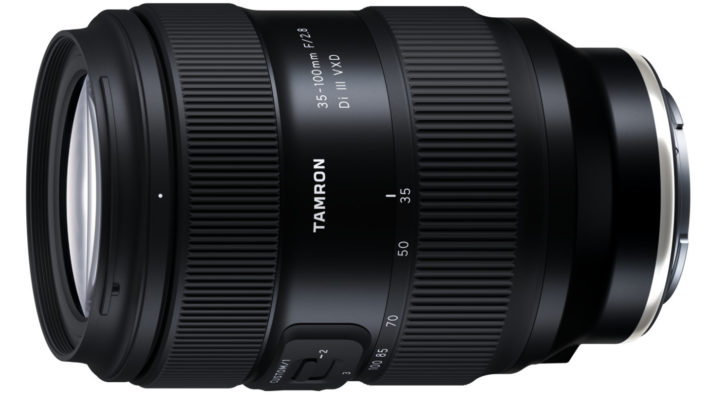 New Tamron 35-100mm F/2.8 Di III VXD lens for Sony E and Nikon Z