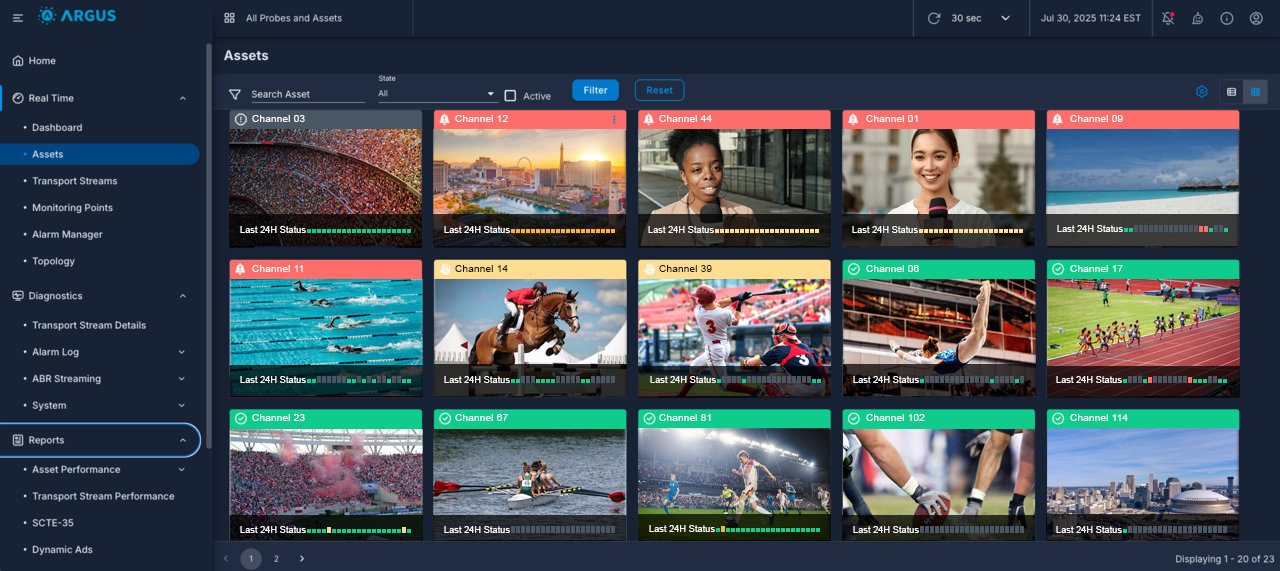 Telestream: ARGUS v2.3 introduces Live Look