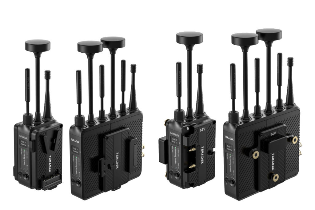 Teradek Bolt 7: unified wireless system for zero-delay video