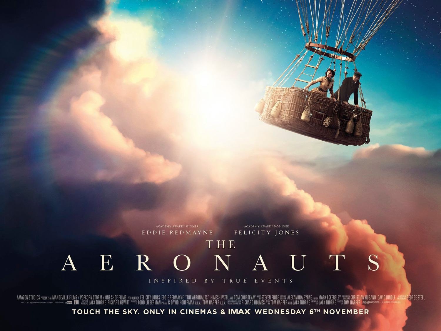 The Aeronauts editor Mark Eckersley editor of black mirror, the crown, peaky blinders and more