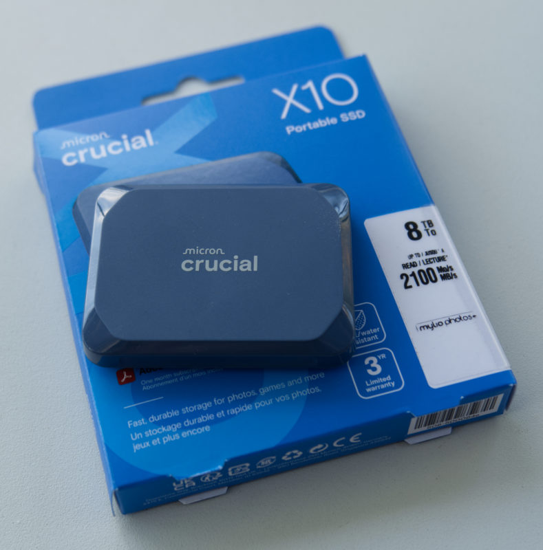 Review: Crucial X10 8TB, an SSD about to vanish 1