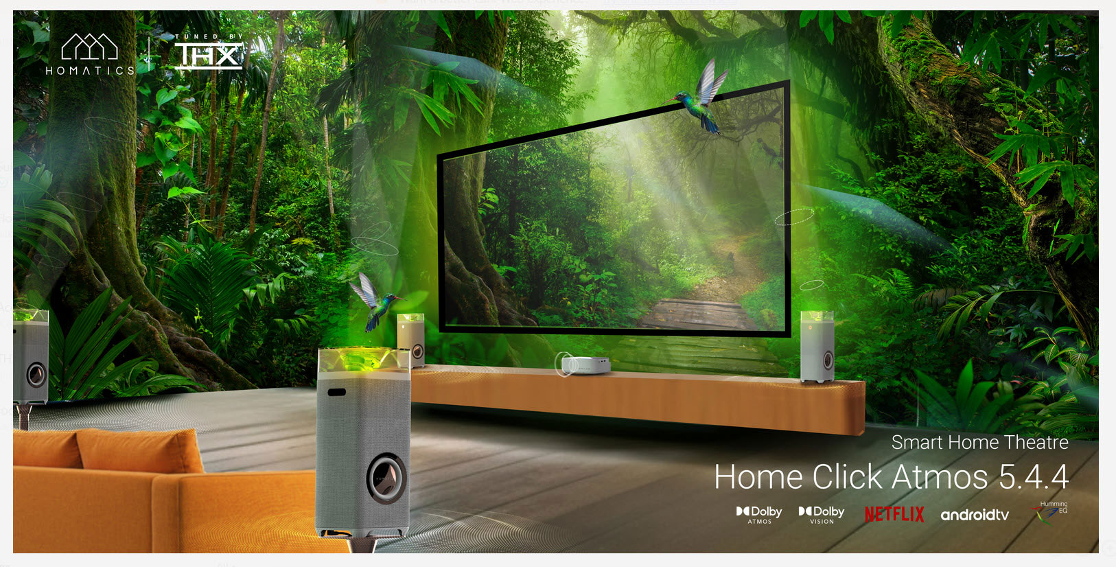 THX and Homatics to preview at NAB a Home Theater System for the Pay-TV market, a solution that brings users closer to experience intended by content creators.